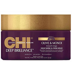 CHI Deep Brilliance Olive and Monoi Smooth Edge - Крем  для придания волосам блеска и гладкой эластичной фиксации 54 г 