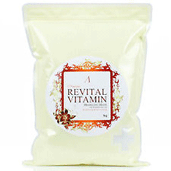 Anskin Premium Revital Vitamin Modeling Mask Refill - Маска альгинатная витаминная (пакет) 1000 г