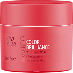 Wella Invigo Color Brilliance - Маска-уход для защиты цвета окрашенных нормальных и тонких волос 150 мл