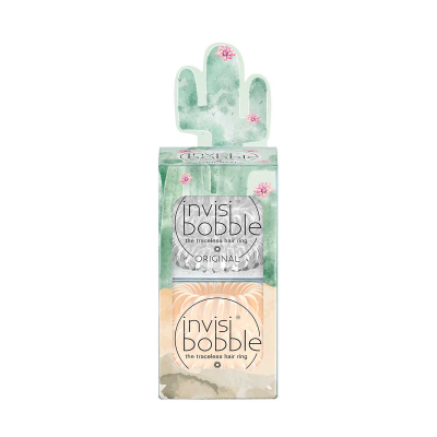 Invisibobble Original Desert Bloom Looking Sharp - Набор резинок для волос (прозрачный/бежевый)