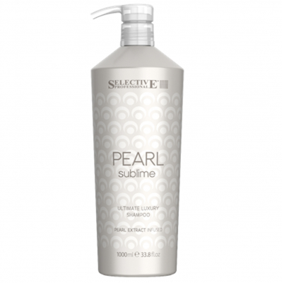 Selective Pearl Sublime Ultimate Luxury Shampoo - Шампунь с экстрактом жемчуга 1000 мл