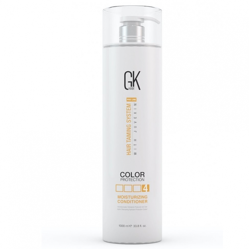 GKhair Global Keratin Moisturizing Conditioner Color Protection - Увлажняющий кондиционер защита цвета 1000 мл