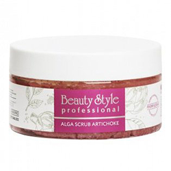  Beauty Style Alga Scrub Artichoke - Кислородонасыщающий сахарный скраб 200 мл