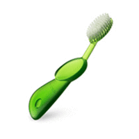 Radius Toothbrush Original - Щетка зубная классическая зеленая (для левшей)