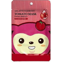 Milatte Fashiony Tomato Mask Sheet - Маска для лица тканевая томатная 21 г