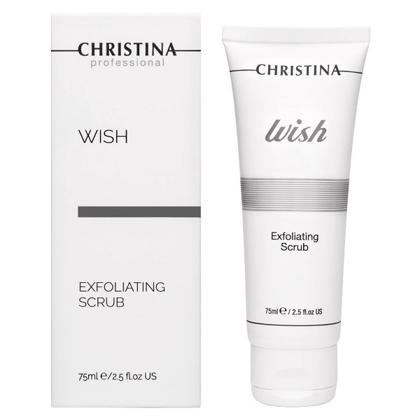 Christina Wish Exfoliating Scrub - Скраб-эксфолиатор 75 мл