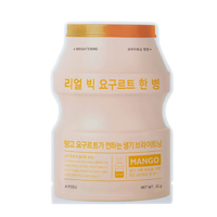 A'pieu Real Big Yogurt One Bottle Mango - Маска для лица тканевая йогуртная манго 20 г