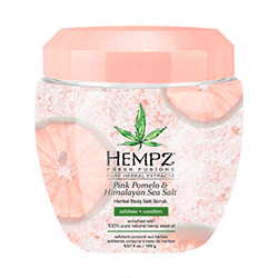 Hempz Pink Pomelo and Himalayan Sea Salt Pink Pomelo and Himalayan Sea Salt Herbal Body Salt Scrub - Скраб для тела  "Помело и Гималайская соль" 155 гр
