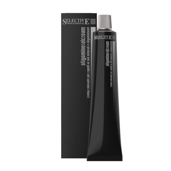 Selective Oligo Mineral Cream - Крем-краска для волос 6.01 тёмный блондин пепельный 100 мл