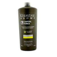 Kerastase Homme Capital Force Daily Treatment Shampoo Vita-Energising Effect - Энергетический шампунь 1000 мл
