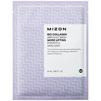 Mizon Bio Collagen Ampoule Mask - Маска листовая подтягивающая с коллагеном 27 мл