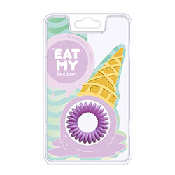 EAT MY Bobbles Blackberry Сream - Резинки для волос "сливочная ежевика" 3 шт