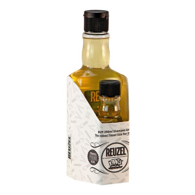 Reuzel Road Trip 3-in-1 Shampoo - Мужской набор для волос 3-в-1 (шампунь 350 мл + 100 мл)