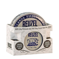 Reuzel Road Trip Clay - Мужской набор для укладки волос (белая глина 113 гр + 35 гр)