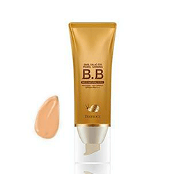 Deoproce Snail Galac Pearl Shining BB Light Beige - Крем ББ сияющий с муцином улитки тон 21 (светло-бежевый) 40 г