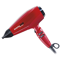 Babyliss Pro Rapido Ionic - Фен 2200 вт красный	
