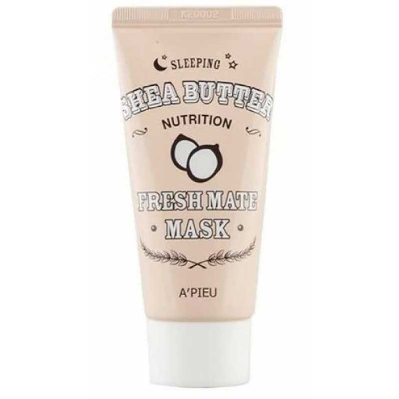 A'pieu Fresh Mate Shea Butter Mask Nutrition - Маска для лица ночная питательная 50 мл