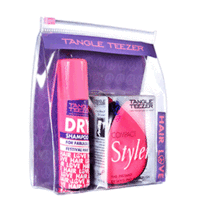 Tangle Teezer  Festival Pack - Компактный набор: расческа для волос и сухой шампунь 