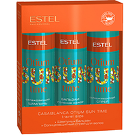 Estel Professional Otium Sun Time Casablanca Travel Size - Набор касабланка (шампунь для волос,бальзам для волос,солнцезащитный спрей для волос)