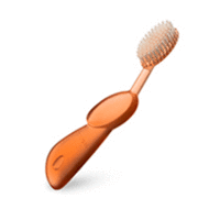 Radius Toothbrush Original - Щетка зубная классическая оранжевая (для левшей)