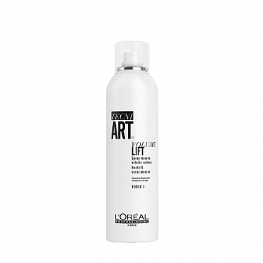 L'Oreal Professionnel TECNI.ART Volume Lift Mousse - Спрей-мусс для прикорневого объема высокоточное распыление (фиксация 3) 75 мл