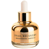Deoproce Snail Recovery Brightening Ampoule - Сыворотка на основе муцина улитки 30 г