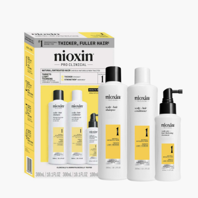 Nioxin System 1 Kit - Набор (Система 1) 300 мл+300 мл+100 мл