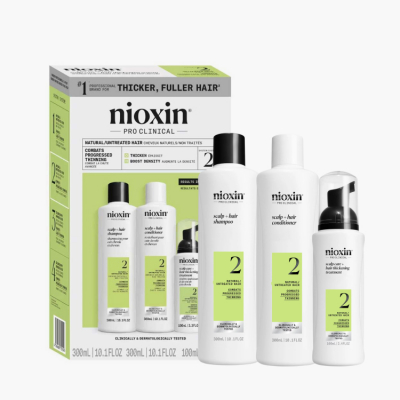 Nioxin System 2 Kit - Набор (cистема 2) 300 мл+300 мл+100 мл
