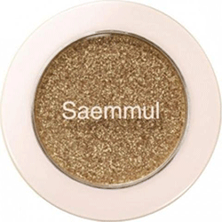 The Saem Eyе Saemmul Single Shadow Glitter - Тени для век с глиттером тон YE02 1,6 г