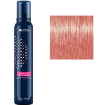 Indola Color Style Mousse Soft Apricot - Оттеночный мусс для укладки волос Мягкий Абрикос 200 мл 