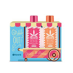 Hempz Chill Out - Набор "Время десерта" (Молочко для тела увлажняющее "Клубничное мороженое"  + Молочко для тела увлажняющее "Манговый сорбет") 66+66 мл