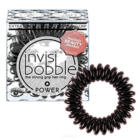 Invisibobble Power Luscious Lashe - Резинка для волос (черный металлик)