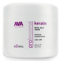 Kaaral Ааа Keratin Royal Jelly Cream - Питательная крем-маска для восстановления окрашенных и химически обработанных волос 500 мл