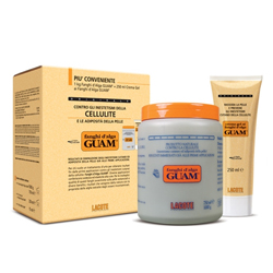 Guam Fanghi D'Alga - Набор для обертывания: Маска антицеллюлитная + Гель-лифтинг укрепляющий 1000 г + 250 мл