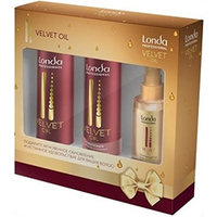 Londa Velvet Oil Set - Подарочный набор (шампунь 250 мл + кондиционер 250 мл + масло 100 мл)
