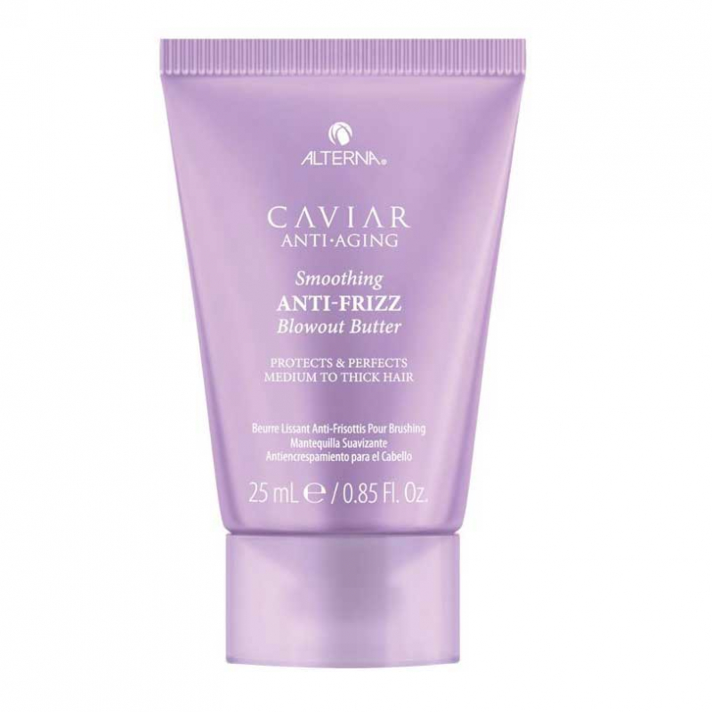 Alterna Caviar Anti-Aging Smoothing Anti-Frizz Blowout Butter - Полирующий крем-масло для зеркального блеска и гладкости волос 25 мл