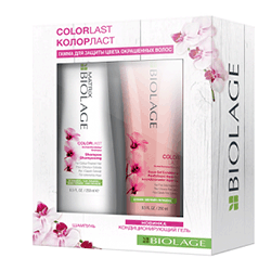 Matrix Biolage Colorlast - Набор для сияния цвета (Шампунь 250 мл +Кондиционирующий гель 250 мл  )