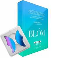 BLOM Microneedle For Nasolabial Folds - Микроигольные патчи "лакрица" для носогубных складок 4 пары
