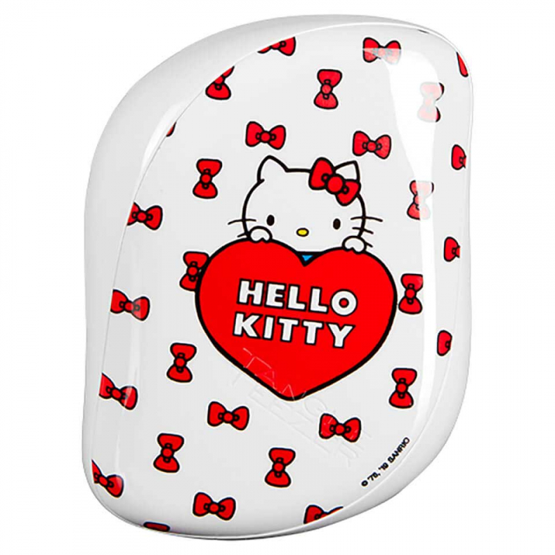 Tangle Teezer Compact Styler Hello Kitty Dancing Bows - Расческа для волос (белый/красный)
