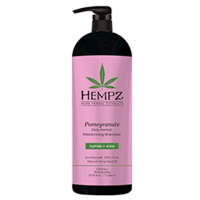 Hempz Daily Herbal Moisturizing Pomegranate Shampoo - Шампунь растительный Гранат легкой степени увлажнения 1000 мл