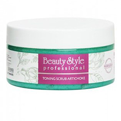  Beauty Style Toning Scrub Artichoke - Тонизирующий соляной скраб 200 мл