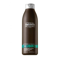 L'Oreal Professionnel Homme Cool Clear - Освежающий шампунь от перхоти Кул Клир 250 мл