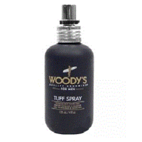 Woody's Tuff Spray - Текстурирующий спрей-гель для волос средней фиксации матовый 118 мл