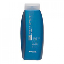 Brelil Bio Traitement Homme Shampoo Silver - Тонирующий шампунь для седых волос 250 мл