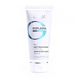 GIGI Cosmetic Labs Bioplasma Night Cream Supreme - Крем энергетический ночной суприм 200 мл 