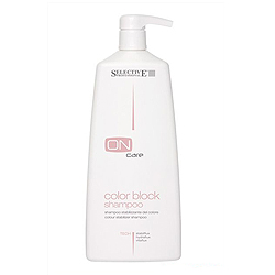 Selective On Care Tech Color Block Shampoo - Шампунь для стабилизации цвета 750 мл