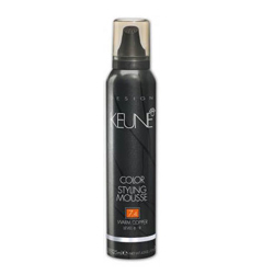 Keune Color Styling Mousse 7.4 Warm Copper - Цветной укладочный мусс 7.4 (теплый медный) 125 мл
