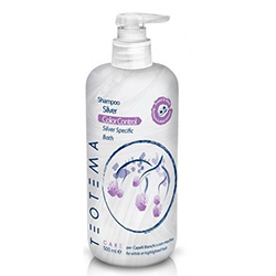 Teotema For Grey Hair Shampoo "Silver" - Шампунь для волос "серебряный" 500 мл            