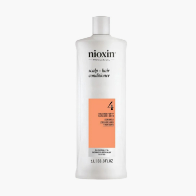 Nioxin System 4 Scalp+Hair Thickening Conditioner - Увлажняющий кондиционер (Система 4) 1000 мл