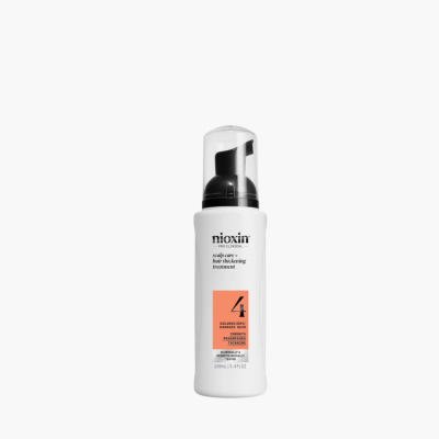 Nioxin System 4 Care+Hair Thickening Treatment - Маска для объёма и восстановления поврежденных волос (Система 4) 100 мл